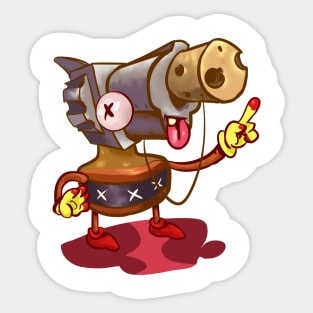 Whiskey Shooter Sticker